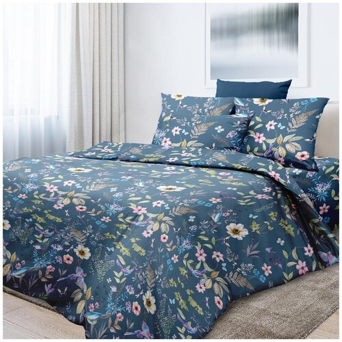 Комплект постельного белья, Каролина о/м, 1,5-спальный, перкаль, наволочка 70х70-2шт