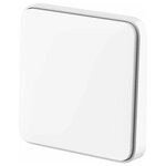 Умный настенный выключатель Xiaomi Mijia Smart Wall Switch Single Open одноклавишный, белый - изображение