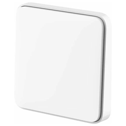 Умный настенный выключатель Xiaomi Mijia Smart Wall Switch Single Open одноклавишный, белый