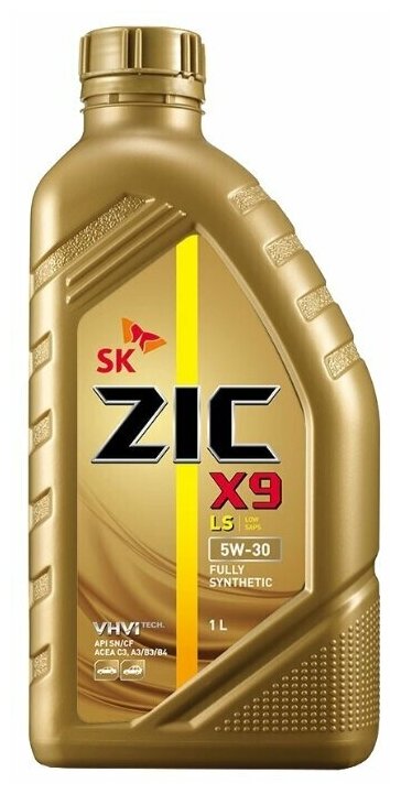 Zic Масло Моторное Zic X9 Ls 5w-30 Синтетическое 1 Л 132200
