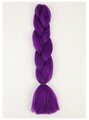 Queen fair Канекалон однотонный, гофрированный, 60 см, 100 гр, цвет фиолетовый(#AY35)
