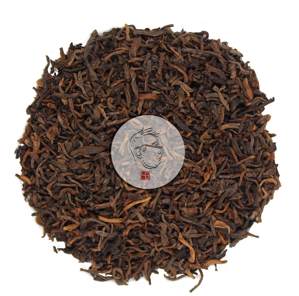 Шу пуэр "Гун Тин" Россыпной дворцовый китайский чёрный чай 100 грамм - фотография № 1
