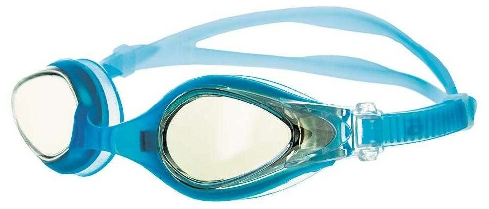 Очки для плавания Atemi, силикон (бирюза), N9201M
