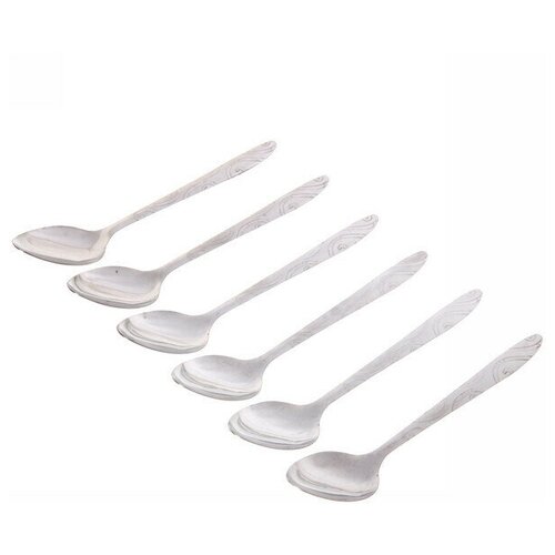 Набор ложек столовых 6шт «Завиточки»