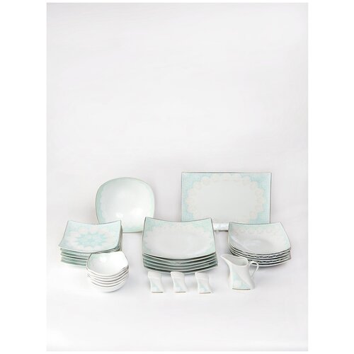 Сервиз столовый. Wertvolleperle Germany. Royal 30 Pcs dinner set (Столовый набор 30 предметов) на 6 персон