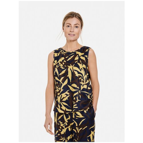 фото Майка женская, gerry weber, 760038-31227-8128, синий, размер - 42