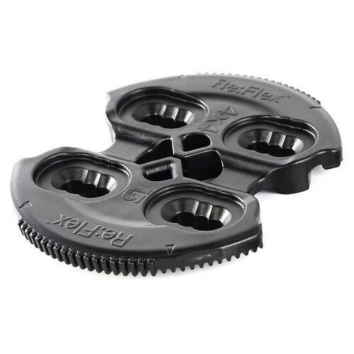 Диск для сноубордических креплений Burton 4X4 HINGE DISC BLACK, черный диски burton 3d hinge disc black