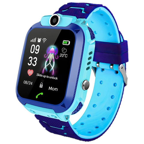 Умные часы для детей Smart Watch Q13 / функция SOS / Камера / Геолокация / Синие / 40 mm