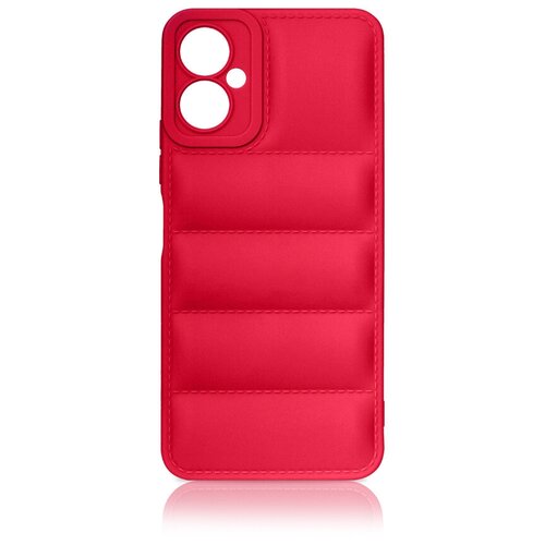 DF / Силиконовый чехол (дутый) для телефона Tecno Spark 9 Pro на смартфон Техно Спарк 9 Про DF tJacket-01 (red) / красный