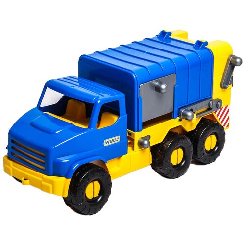Машинка Тигрес Мусоровоз City Truck, 2813669 мусоровоз wader city truck 39369 50 см желтый красный