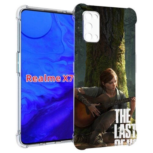 Чехол задняя-панель-накладка-бампер MyPads The Last of Us Part II для Realme X7 чехол mypads the last of us для oukitel wp21 задняя панель накладка бампер