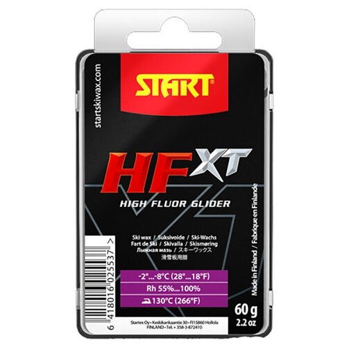 Парафин Start HFXT FLUOR PURPLE -2/-8 60гр, фиолетовый парафин жидкий start hfxt fluor red 7 3 80ml