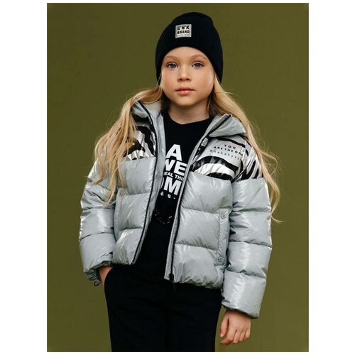 фото Куртка gnk, голубой, 116 g'n'k