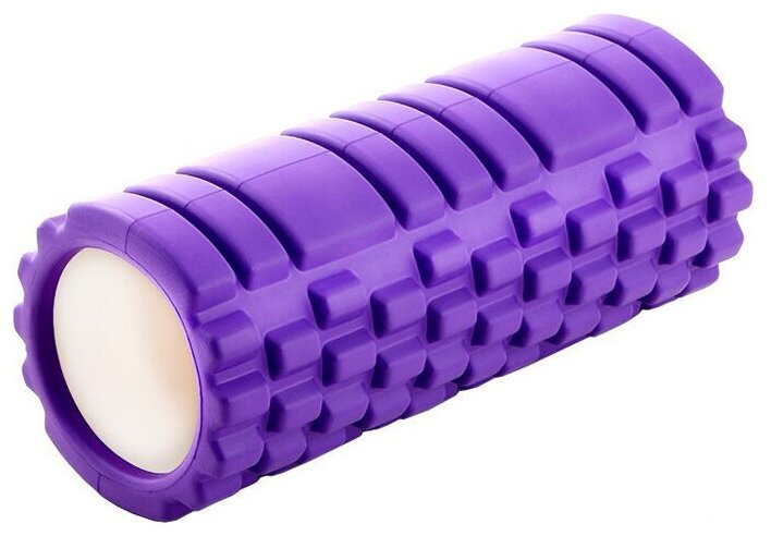 Валик для фитнеса Bradex «туба», фиолетовый SF 0336