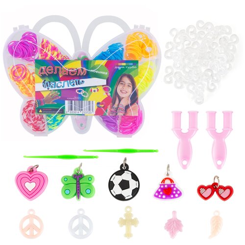 Набор резиночек для плетения RubbSet BUTTERFLY Джик-Турбо