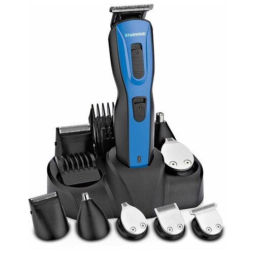 Машинка для стрижки Starwind SHC 4379 синийчерный 188700₽