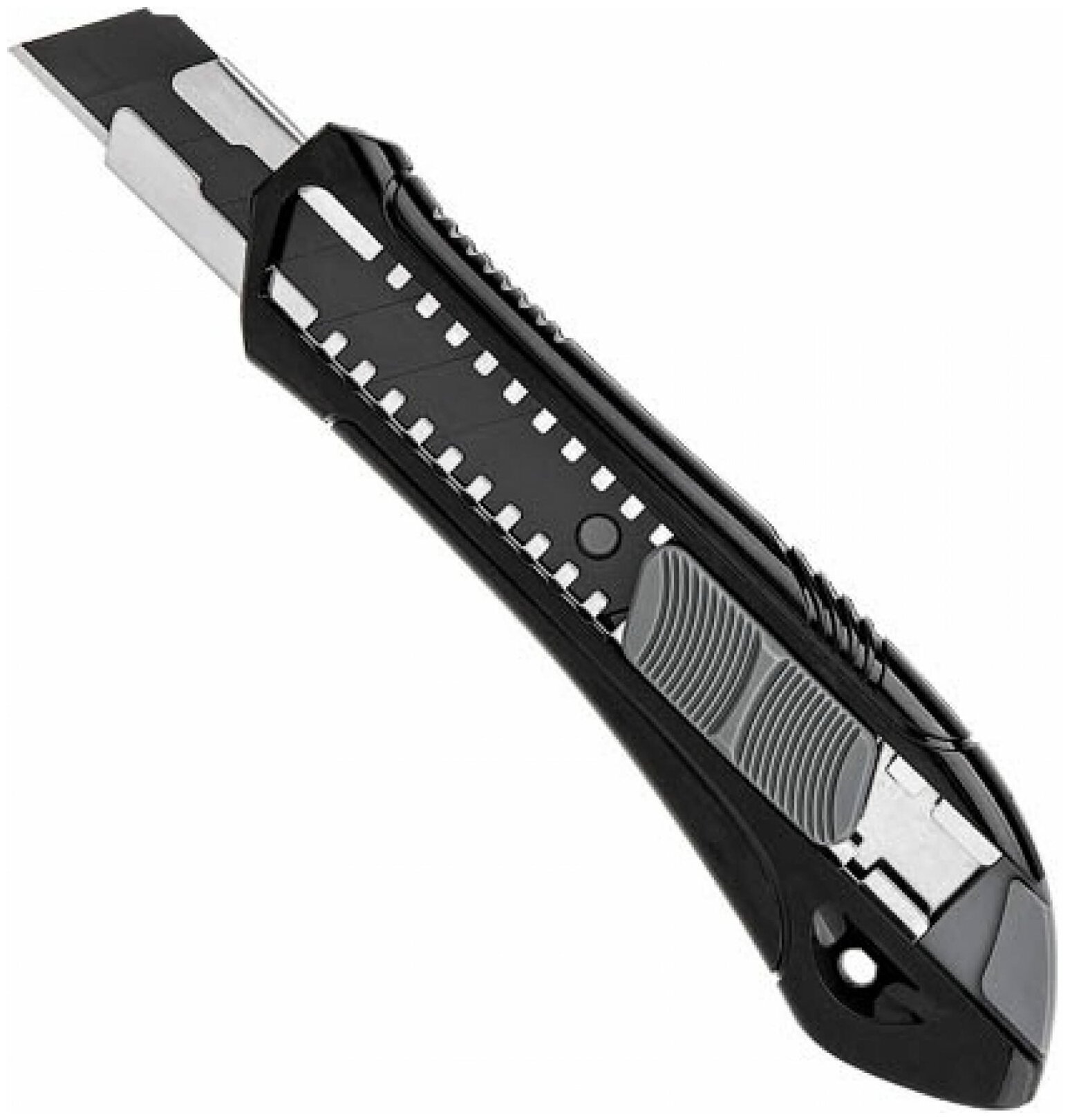 Нож канцелярский выдвижной 18 мм STARTUL Black Line (ST0923)