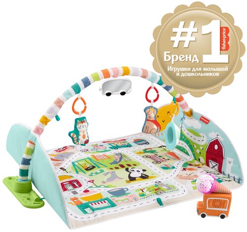 Развивающий коврик  Fisher-Price Джамбо, GJD41