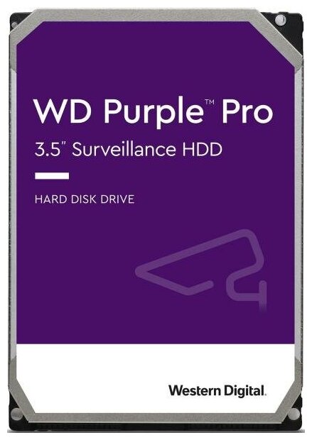 Жесткий диск 3.5 8 Tb 7200 rpm 256 Mb cache Western Digital Purple Pro SATA III 6 Gb/s WD8001PURP