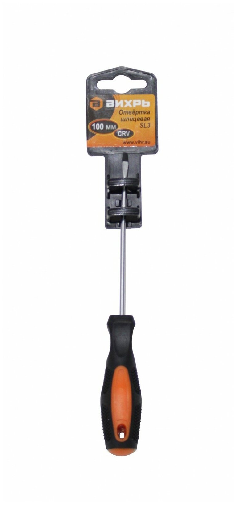 фото Отвёртка шлицевая вихрь SL3 100мм