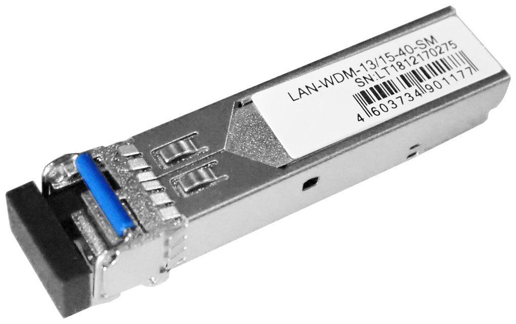 SFP трансивер Lanmaster LAN-WDM-13/15-40-SM