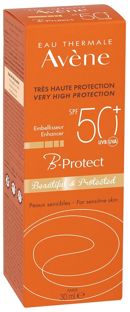 Avene Солнцезащитное средство B-protect SPF50+ 30 мл (Avene, ) - фото №2