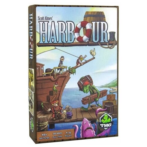 Настольная игра Harbour/Гавань от автора игры Крошечные Эпические Королевства Tiny Epic Kingdoms