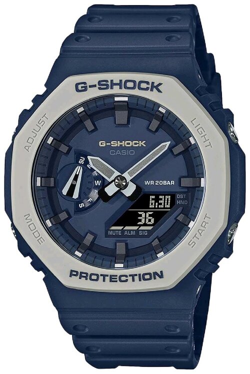 Наручные часы CASIO G-Shock Японские наручные часы Casio G-SHOCK GA-2110ET-2A мужские, кварцевые, будильник, секундомер