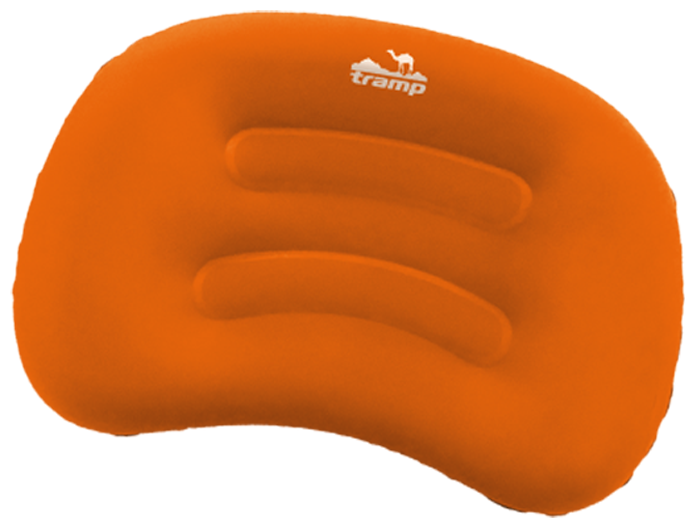 Tramp подушка надувная под голову Air Head TRA-160 (оранжевый/серый)