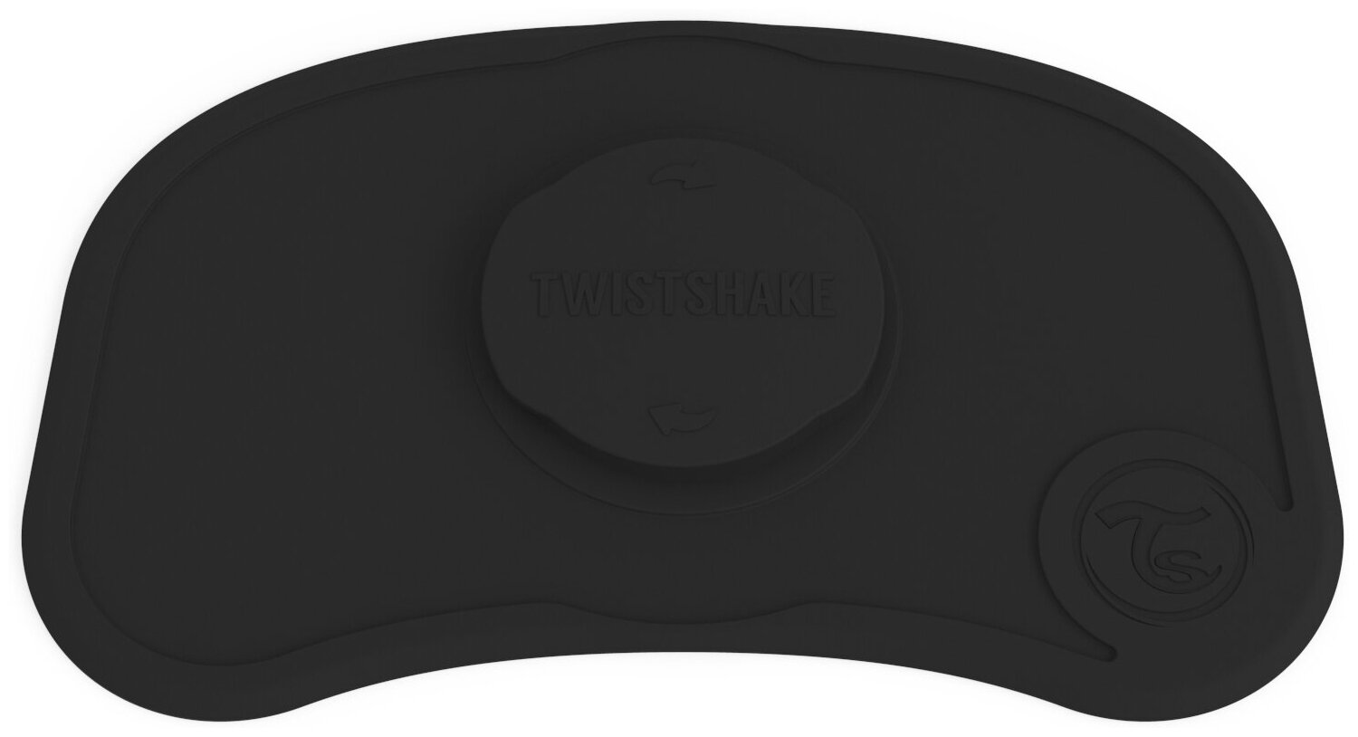 Коврик Twistshake Click Mat Mini. Чёрный (Black). Возраст 6+m.