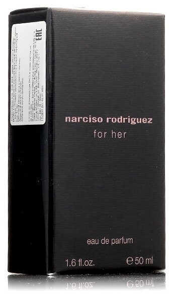 Narciso Rodriguez парфюмерная вода Narciso Rodriguez for Her, 50 мл, 50 г