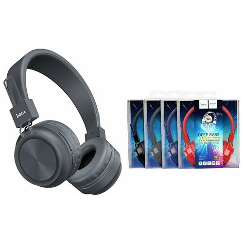 Беспроводные наушники Hoco W25 Promise, серый беспроводные наушники akg k371 bt black