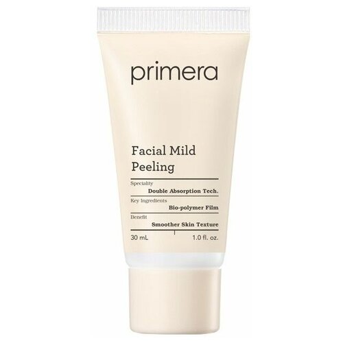 PRIMERA Мягкий пилинг-скатка для лица Peeling Facial Mild / тревел мини формат