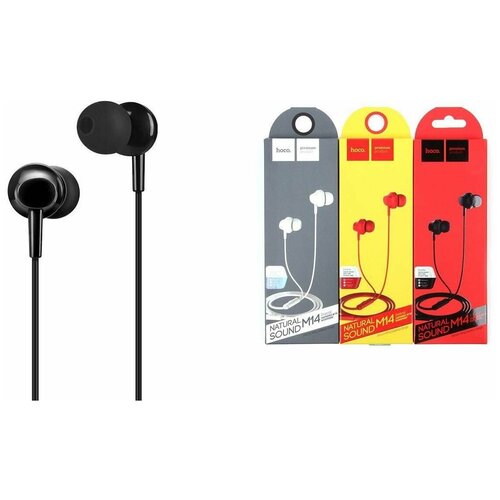 Наушники HOCO M14 inital sound universal 35мм черная 62000₽