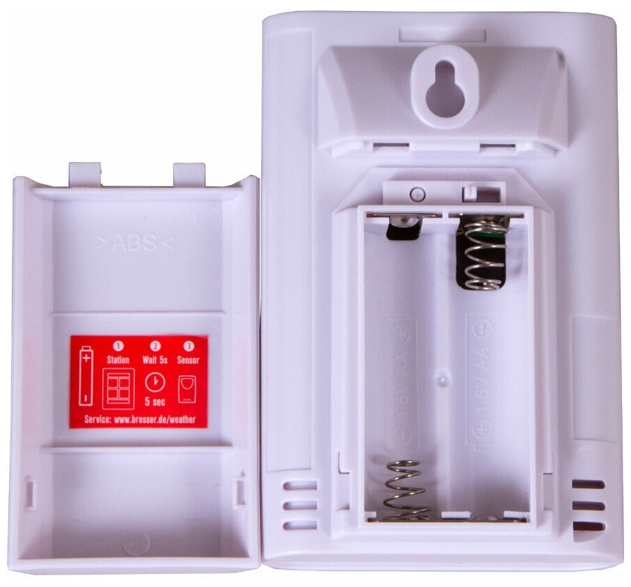 Bresser ClimaTemp JC LCD, Метеостанция (настенные часы), серебристая - фотография № 7