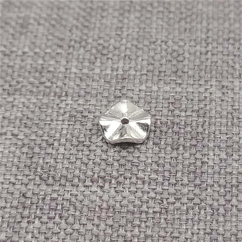 Бусины-разделители Zewelis 925, Rhodium Plated, 4 мм