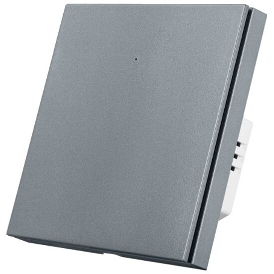 Умный Zigbee выключатель Roximo , однокнопочный, серый, SZBTN01-1S