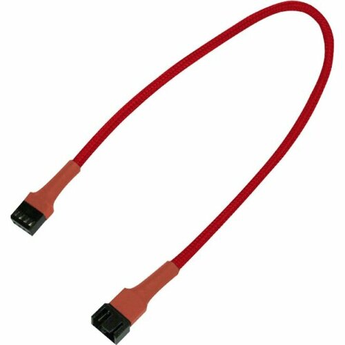 Удлинитель Nanoxia 4-pin PWM, 30см, красный NXPWV30R