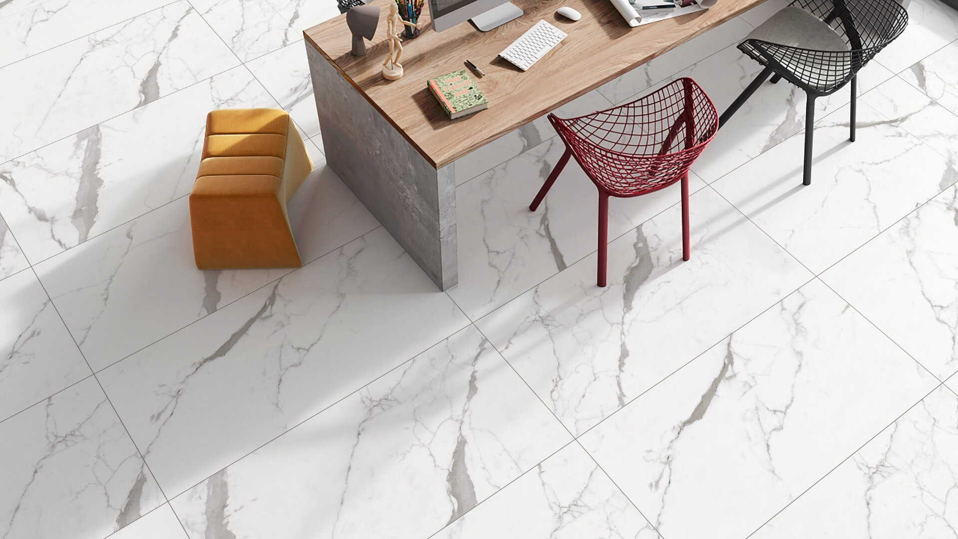 фото Керамогранит Neodom Marble Soft N40011 Venatino Grey Fusion 60х120 см
