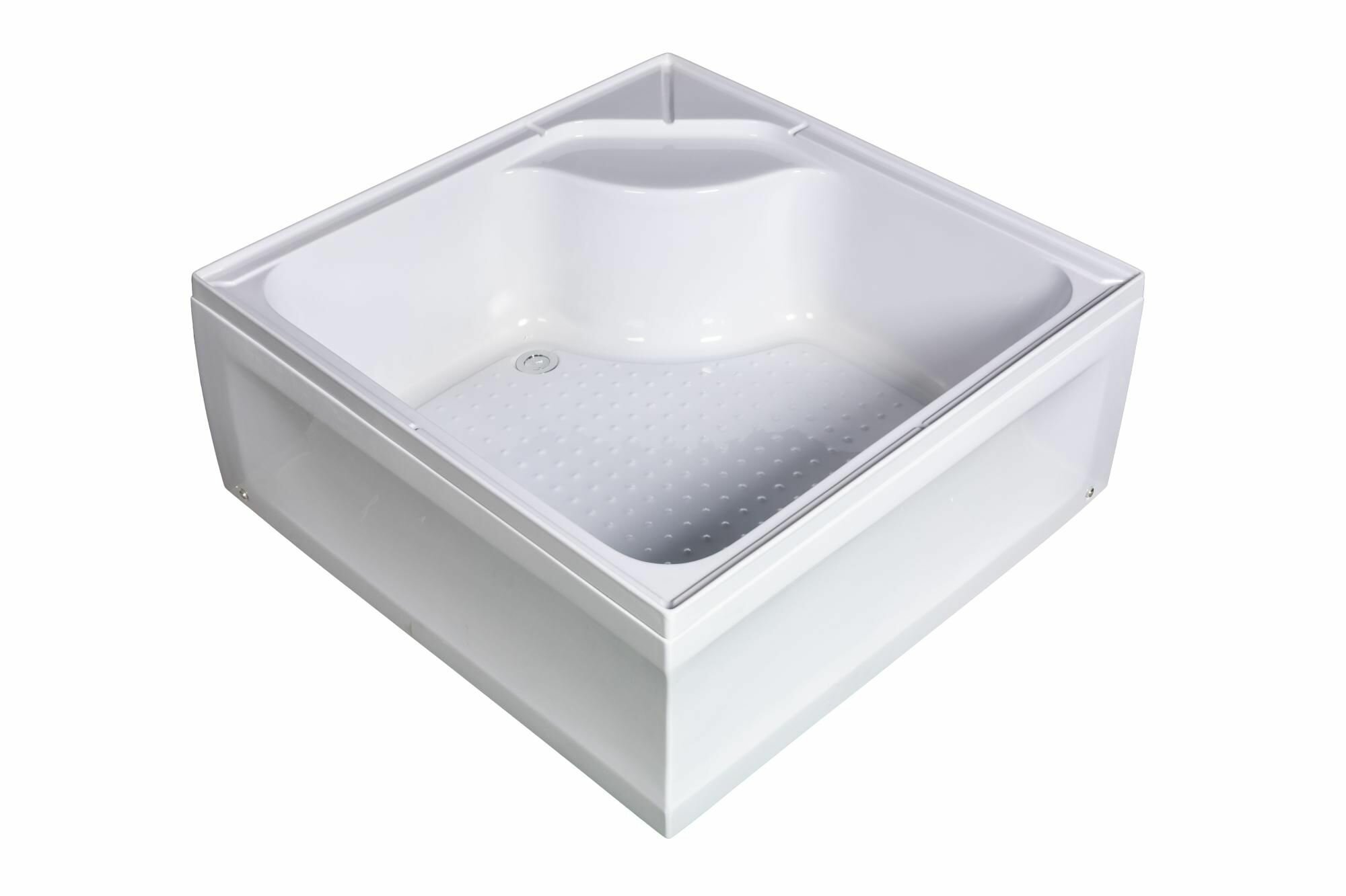 фото Поддон душевой Wemor 90/41 S квадратный 900x900x410 мм