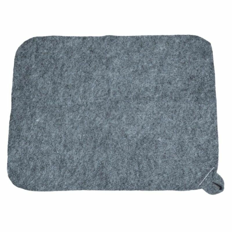 Коврик для бани  серый  ТМ  Бацькина баня    арт  11002