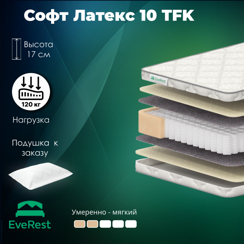 Матрас Everest Софт Латекс 10 Tfk (65 / 190)