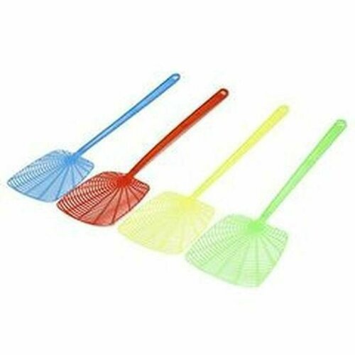 Мухобойка пластик 46см INBLOOM цвет в ассортименте цена за 1 шт 198₽