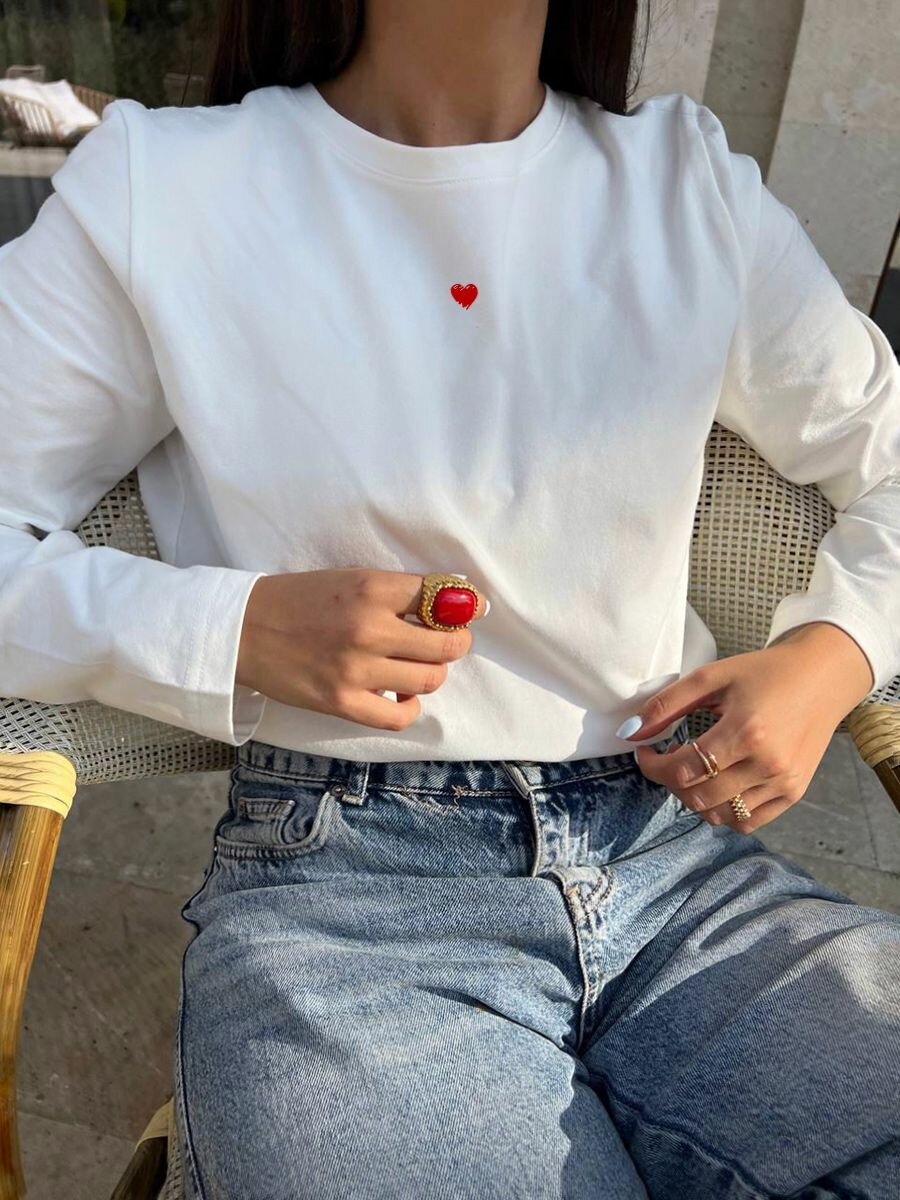 Лонгслив Galala с принтом