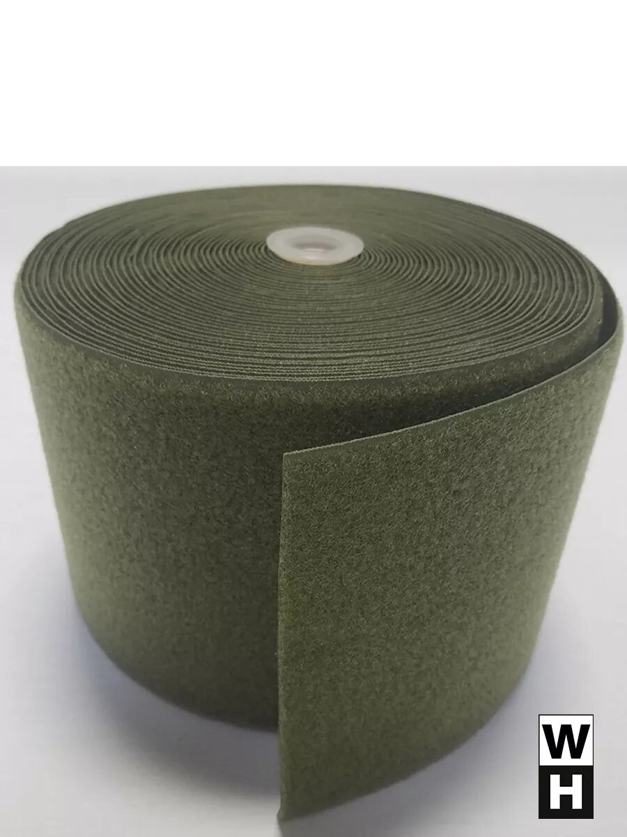 Лента липучка 150 мм пришивная 1 метр хаки — фото 1