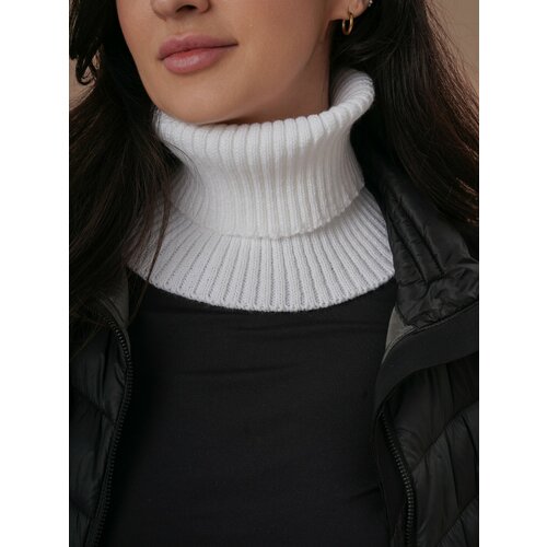 фото Снуд side to side casual для женщин,23х16 см, слоновая кость