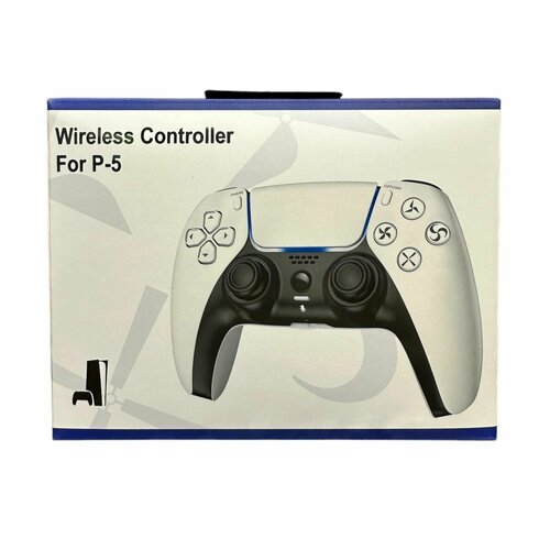 Беспроводной геймпад для Sony Playstation 5 PS5 контроллер White белый джойстик 7001₽