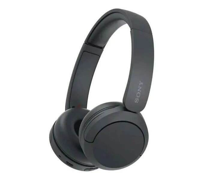 Наушники Sony WH-CH520, Оригинал, накладные, беспроводные, Чёрные. — фото 1