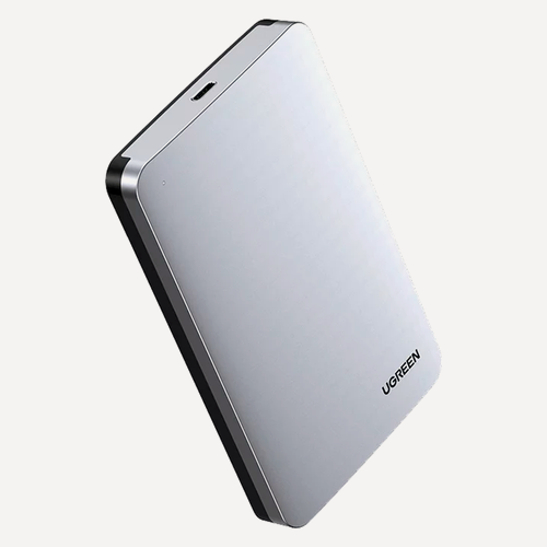 Изображение товара Внешний корпус для HDD диска Ugreen, 2.5" SATA, кабель USB-C 3.1 (70498)