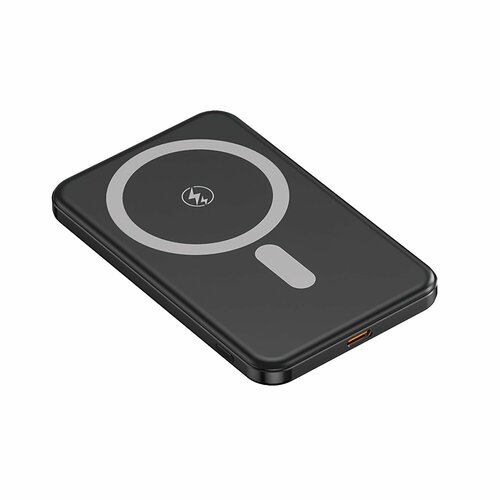 Повербанк MagSafe 5000 mah Внешний аккумулятор PowerBank для iPhone Android Быстрая проводная и беспроводная зарядка 225W Qi технология Алюминиевый корпус 1990₽